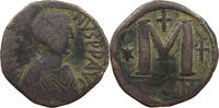 BYZANTINE EMPIRE FOLLIS ANASTASIUS 491-518 -