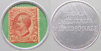ITALY ENCASED POSTAGE STAMP -