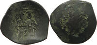 BYZANTINE EMPIRE TRACHY ISAAC II. ANGELUS 1185-1195 TRACHY RR -