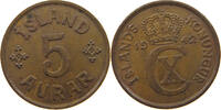 ICELAND 5 AURAR 1942 SS 10.41 £  +  5.20 £ shipping