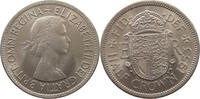 GREAT BRITAIN HALF CROWN Elisabeth II. (1952-) -