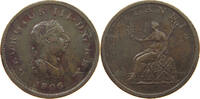 GREAT BRITAIN HALFPENNY 1806 GEORGE III. 1760-1820 S-SS 20.82 £  +  5.20 £ shipping