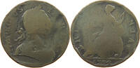 GREAT BRITAIN HALFPENNY GEORGE III. 1760-1820 EVASION -