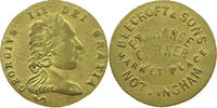 GREAT BRITAIN JETON GEORGE III. 1760-1820 BEECROFT SONS NOTTINGHAM S-SS 24.30 £  +  5.20 £ shipping