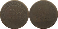 GREAT BRITAIN PENNY 1813 GEORGE III. 1760-1820 FLINT LEAD WORKS S 14.75 £  +  5.20 £ shipping