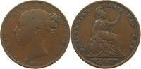GREAT BRITAIN FARTHING 1839 Victoria 1837-1901 S+ 17.35 £  +  5.20 £ shipping