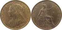 GREAT BRITAIN PENNY Victoria 1837-1901 -