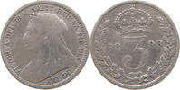GREAT BRITAIN THREEPENCE 1893 Victoria 1837-1901 S+ 11.28 £  +  5.20 £ shipping