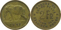 BELGIAN CONGO 2 FRANCS -