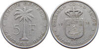 BELGIAN CONGO 5 FRANCS -