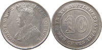 STRAITS SETTLEMENTS 10 CENTS George V. (1910-1936) -