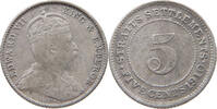 STRAITS SETTLEMENTS 5 CENTS Edward VII., 1901 - 1910 -