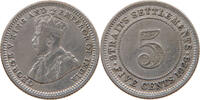 STRAITS SETTLEMENTS 5 CENTS George V. (1910-1936) -