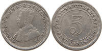 STRAITS SETTLEMENTS 5 CENTS George V. (1910-1936) -