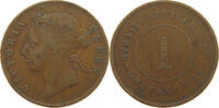 STRAITS SETTLEMENTS CENT Victoria 1837-1901 -