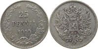 Finnland 25 Pennia Nikolaus II. 1894-1917 -