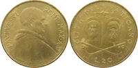 VATICAN 20 LIRE PAUL VI. -
