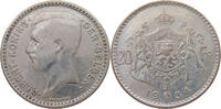 BELGIUM 20 FRANCS Albert I. 1909-1934 -