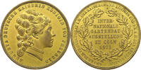 Brandenburg-Preußen Medaille Augusta 1811-1890, deutsche Kaiserin, Gertenbauaustellung Köln -