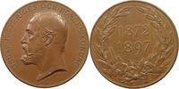 Schweden Medaille A. Lindberg, 1872-1897 25 JAHRE REGIERUNG OSCAR II. -