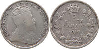 CANADA 5 CENTS Edward VII., 1901 - 1910 -