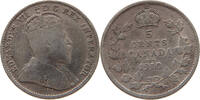 CANADA 5 CENTS Edward VII., 1901 - 1910 -