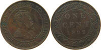 CANADA CENT Edward VII., 1901 - 1910 -