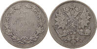 FINLAND 25 PENNIÄ Nikolaus II. von Russland, 1894 - 1917 -
