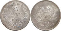 FINLAND 25 PENNIÄ Nikolaus II. (1894-1917) -
