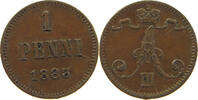 FINLAND PENNI Alexander III. (1881-1894) -