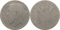 BELGIUM FRANC Leopold II. 1865-1909 -