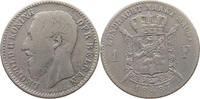 BELGIUM FRANC Leopold II. 1865-1909 -