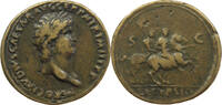 ROME SESTERTIUS Nero 54 – 68 FORGERY, RESTRIKE, COPY, NACHPRÄGUNG -