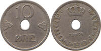 NORWAY 10 ÖRE 1924 HAAKON VII. 1905-1957 SS 4.34 £  +  5.20 £ shipping