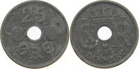DENMARK 25 ÖRE Christian X. (1912-1947) -