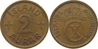 ICELAND 2 AURAR 1942 SS 13.02 £  +  5.20 £ shipping