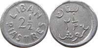 LEBANON 2 1/2 PIASTRES -