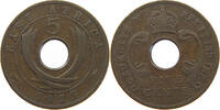 EAST AFRICA 5 CENTS George V. (1910-1936) -