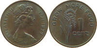 FIJI CENT Elizabeth II. (1952-) -
