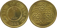 GUYANA CENT 1992 VZ 5.19 £  +  5.18 £ shipping