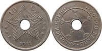BELGIAN CONGO 10 CENTIMES Albert I. 1909-1934 -