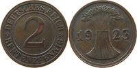 WEIMAR 2 RENTENPFENNIG 1923 D SS+ 5.21 £  +  5.20 £ shipping
