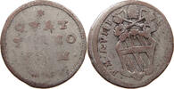 PAPAL STATES QUATTRINO CLEMENS XII. 1730-1740 -