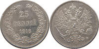 FINLAND 25 PENNIÄ Nikolaus II. (1894-1917) -