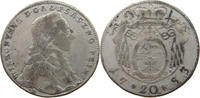 Salzburg 20 Kreuzer Hieronymus Graf Colloredo 1772-1803 -