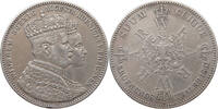 BRANDENBURG PREUSSEN TALER Wilhelm I. 1861-1888 -