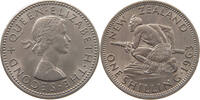 NEW ZEALAND SHILLING Elizabeth II. (1952-2022) -