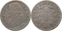 VATICAN 10 SOLDI Pius IX. 1846-1878. -