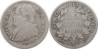 VATICAN 10 SOLDI Pius IX. 1846-1878. -