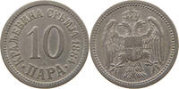 SERBIA 10 PARA Milan I (1882-1889) Alexander I (1889-1903) Peter I (1903-1918) -
